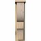 Ekena Millwork Ridgewood Rough Sawn Corbel w/Backplate, Douglas Fir, 6"W x 12"D x 24"H COR06X12X24RID01RDF - alternate 2